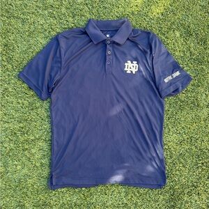 Notre Dame Navy Polo Shirt
